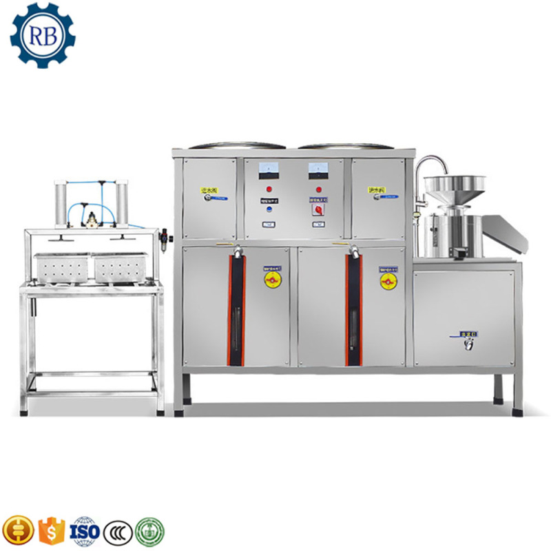 Automatic Stainless Steel Tofu and Soya Milk Production Line