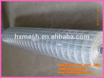 1" hot dip galvanized iron wire mesh fence