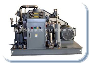 oil free small piston CH4 gas booster compressor price