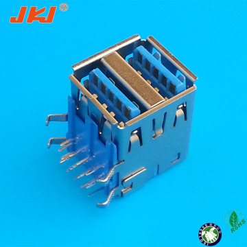 USB 3.0 A female through hole micro usb to micro usb cable connector