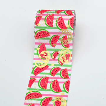 Custom 3 Inch Sustainable Ribbon with Logo Printing
