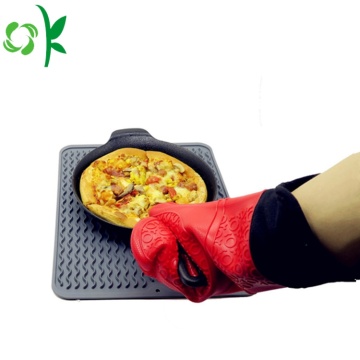 Silicone Chrstmas Oven Mitts Cooking Gloves Thick