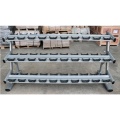 Commercial Dumbbell Set Weight Rack 3 layer