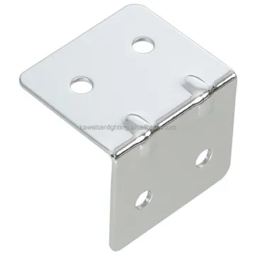Chrome Plated Steel Corner Brackets for Flight Case Connectors and Protectors