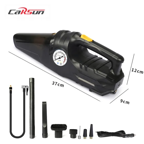 CARSUN 4-in-1 Car Vacuum Cleaner with Tire Inflator and Air Compressor