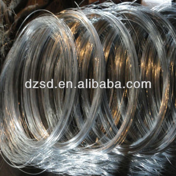 BWG12 Hot-dipped Galvanized Iron wire(factory)