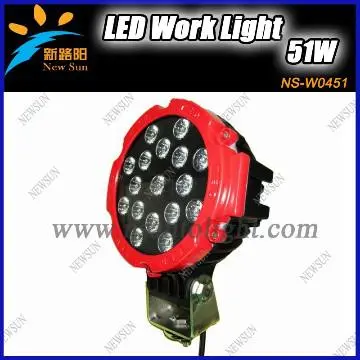 51W work lamp ATV Work lamp led work lamp