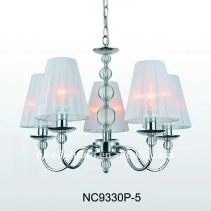 Nice designed colorful hotel chandelier lamps
