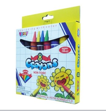 8-color crayon set