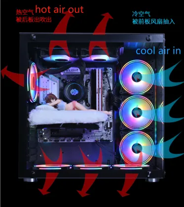 High-Performance Video Montage Computer with I9 Processor, 32GB RAM, Dual Storage, RTX 2080, UPS, and HD Monitor