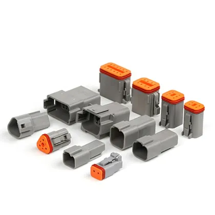 Waterproof Deutsch DT Connector DT15-2P/DT15-4P Male/Female Socket Plug for Auto Motor