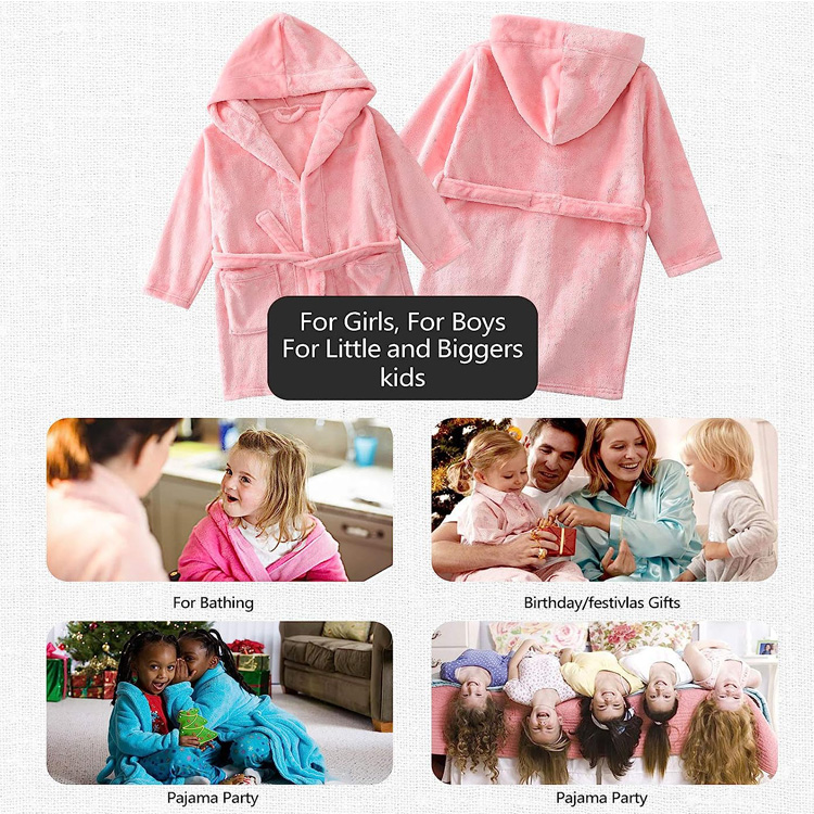 children bath robe 