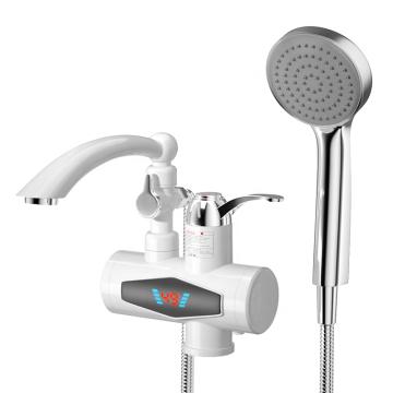 New Dynamic LCD Display Instant Water Tap: Electric Faucet with Hot and Cold Water, Bathroom Shower Heater