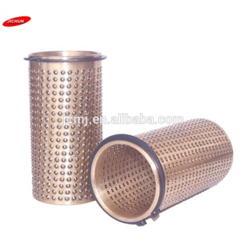 Messing Circlip Groove Ball Cage mit Aluminium -Guide -Post -Sets