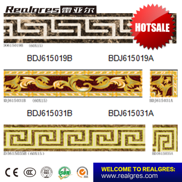 HOT SALE porcelain border tile for wall and floor