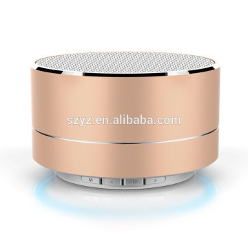 YZTEK Fashionable Design New products 2016 Free Sample A10 Aluminum Alloy Bluetooth Speaker