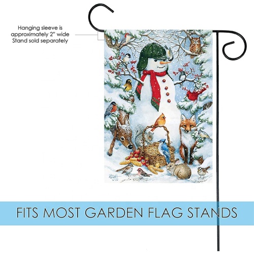 Großhandel Doppelseiten Druck saisonale Gartenflagge