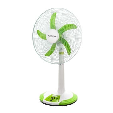 Rechargeable AC/DC Solar Fan