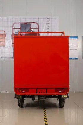 Electric Enclosed Cabin Cargo Tricycle Delivery Vehicles