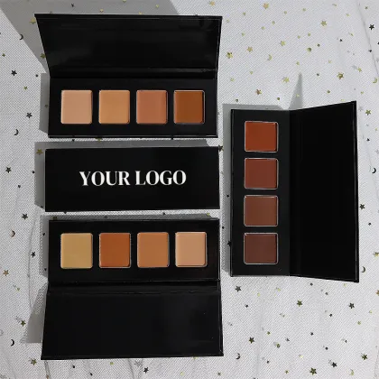 Customizable 4-Color Cream Corrector Concealer Palette - Private Label Acne Concealer