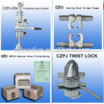 Top supplier container fitting/corner casting/twist lock/bridge fitting for sale