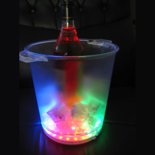 LED Ice Bucket, LED Flashing Bucket, RGB LED Bucket