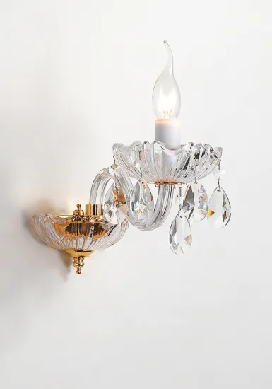 European Style Modern Decoration Classic Crystal Wall Lamp
