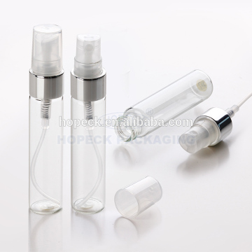 Round Glass Vial with Sprayer Pump