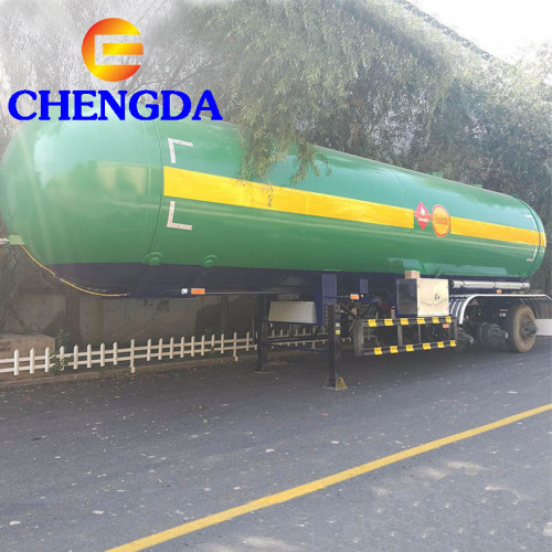 2 Axles LPG Tanker Trailer