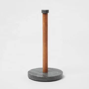 Wholesale Black Marble Paper Towel and Tissue Holder