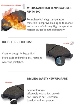 SDCX D5083M Brake Pad for Honda Zest 660 / Today 660