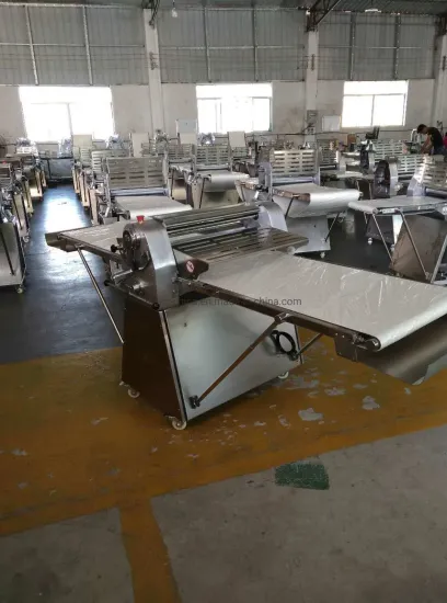 Full Automatic Reversible Belt Pastry Making Machine Croissant Dough Sheeter