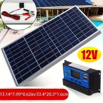 10W-100W Off Grid Solar Energy System με ελεγκτή φόρτισης 10A