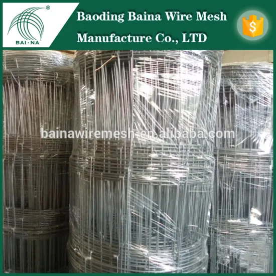 farm guard field fence/factory direct sale galvanized field fence/cheap farm fence