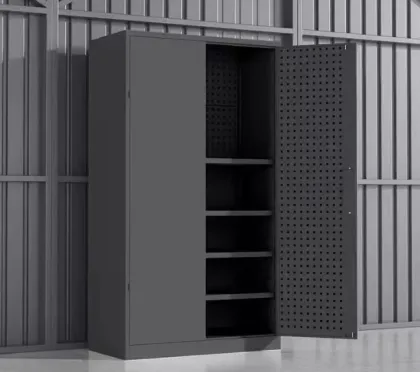 Husky Heavy Duty Stainless Steel Garage Tool Storage Cabinet - Factory Direct Sales