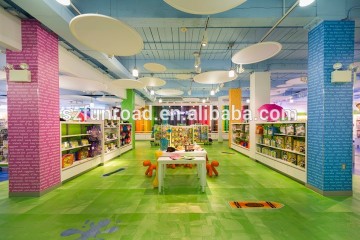 Factory sale free design toys display showcase toy display stand