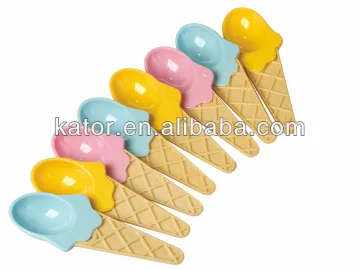 Plastic Ice Cream Spoon