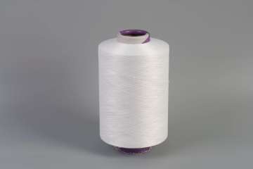 air covered yarn 150d/48f+40d raw white