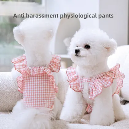 Pet Care Anti-Allergy Lace Belly Pants - New Arrival