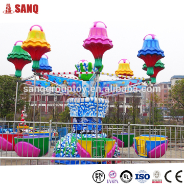 Outdoor playground equipment Amusement happy jellyfish kiddie rides for sale