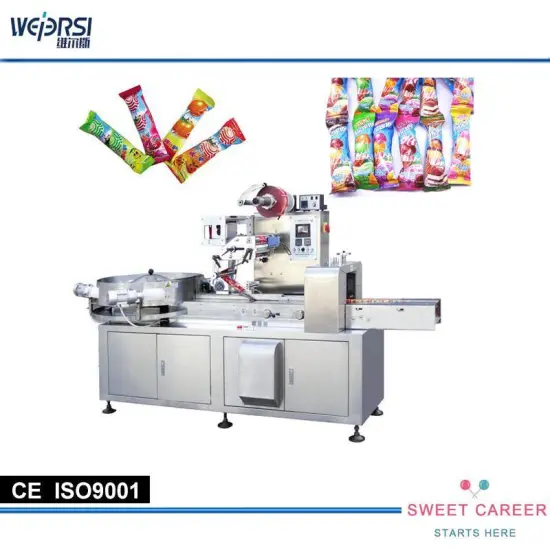 Lollipop Pillow Packing Machine