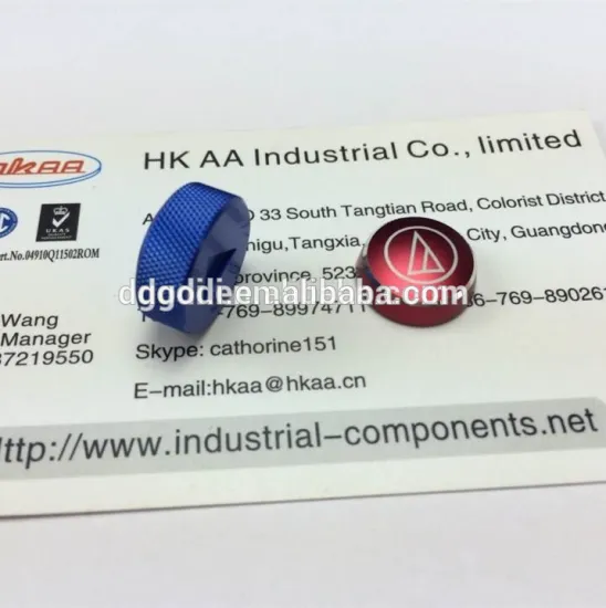 Attractive Blue Knobs and red knobs custom by China factory