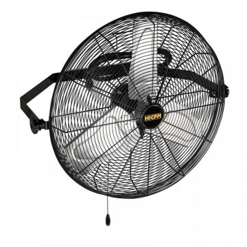 HICFM 9100 CFM 24 inch Commercial Industrial High Velocity Wall Mount Fan for Warehouse, Greenhouse, Workshop, Residential