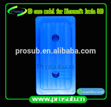 3D sublimation mobile phone case cover plastic injection mould for SFM- Microsoft lumia 540