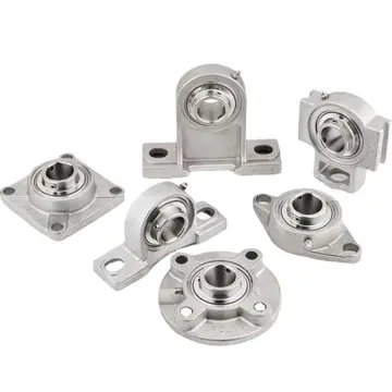 Mounted Square Flanged Housing Pillow Block Bearing Stainless Steel Bearing with Seat