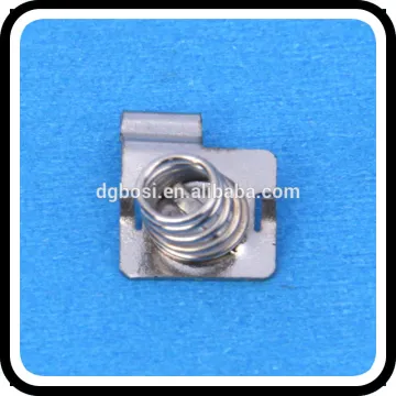 China manufature Nickel Plated Steel AA Battery Contact Spring