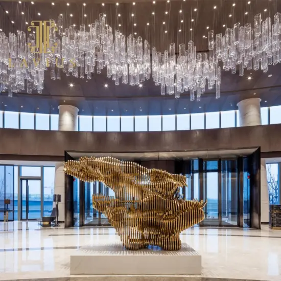 2022 Latest lobby chandelier customization chandelier