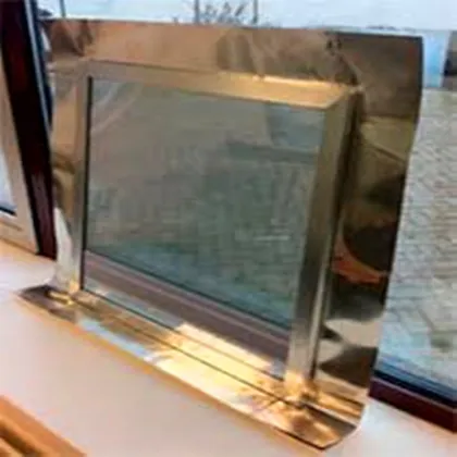  MRI Shielded Window for Faraday Cage