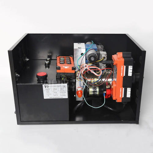 DC oil tank wireless control hydraulic drive unit