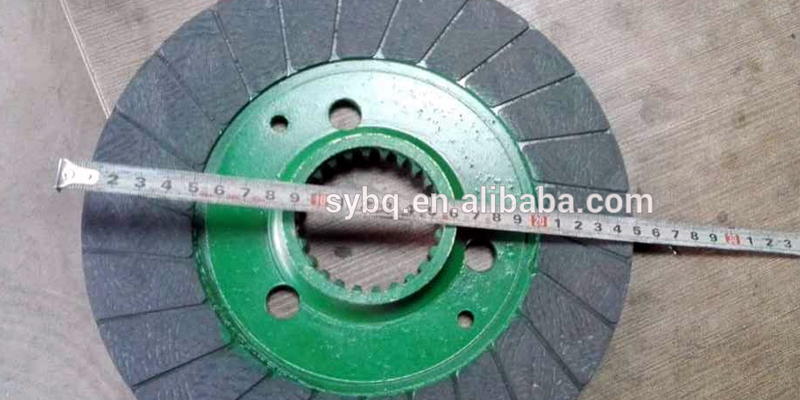 Tower crane brake disc